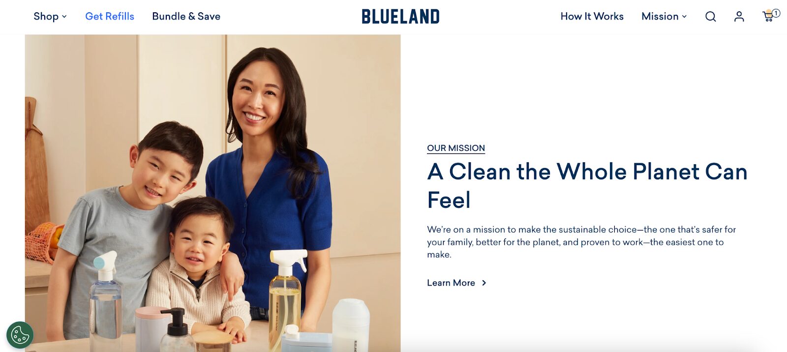 Blueland missziója
