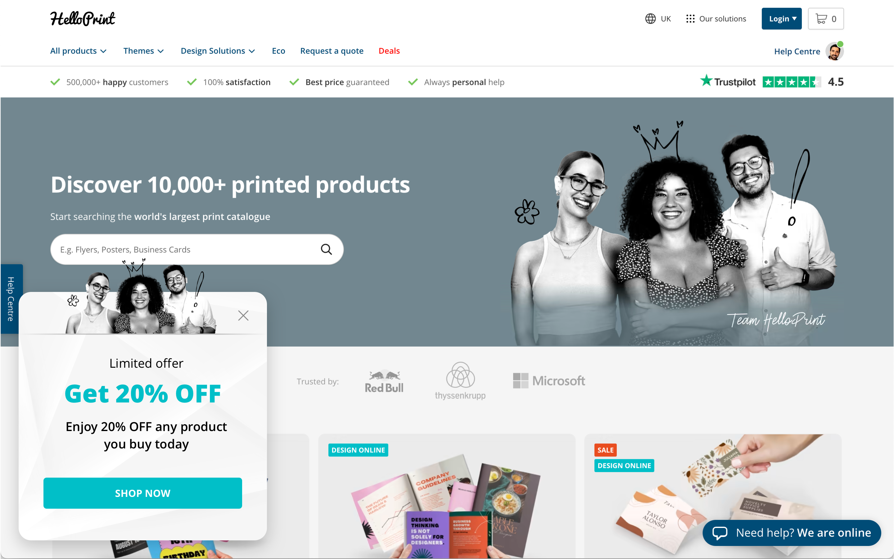 Helloprint példa