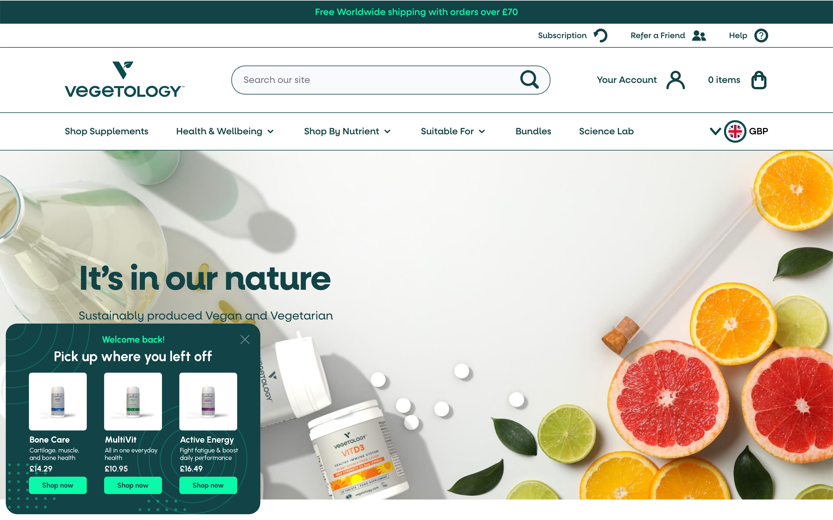 Vegetology példa