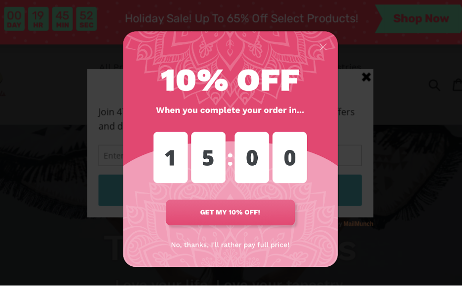 Tapestry Girls popupja