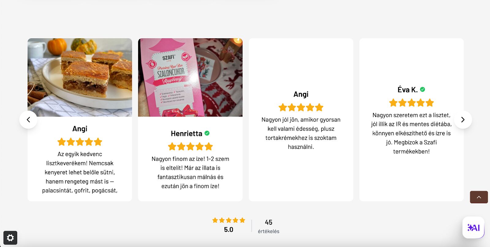 Kiemelt helyet kapnak a vélemények